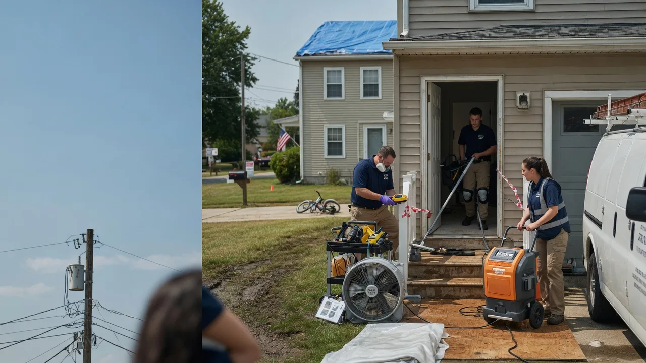 Water Damage Repair in Warren Center, PA near me
